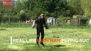 Real life iron man flying suit