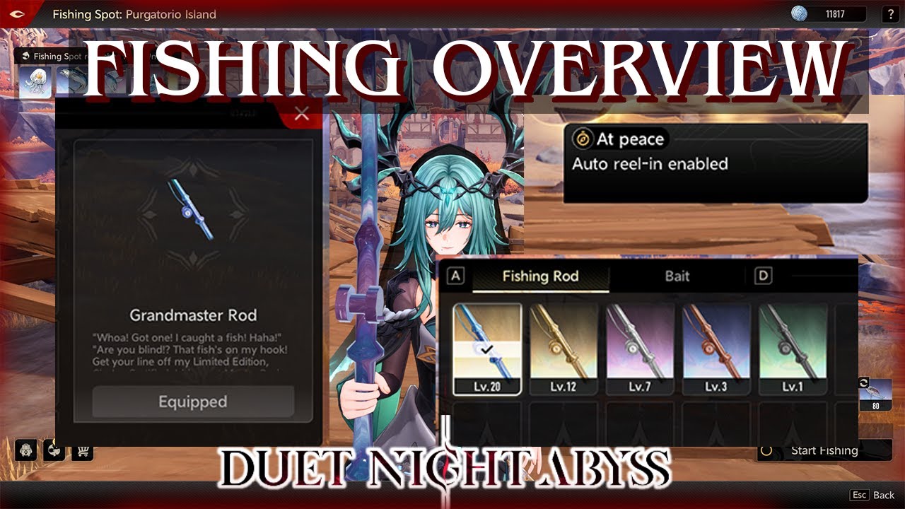 GRANDMASTER ROD, AT PEACE TRAIT [Duet Night Abyss] Fishing Overview, Rod Comparisons & Tips