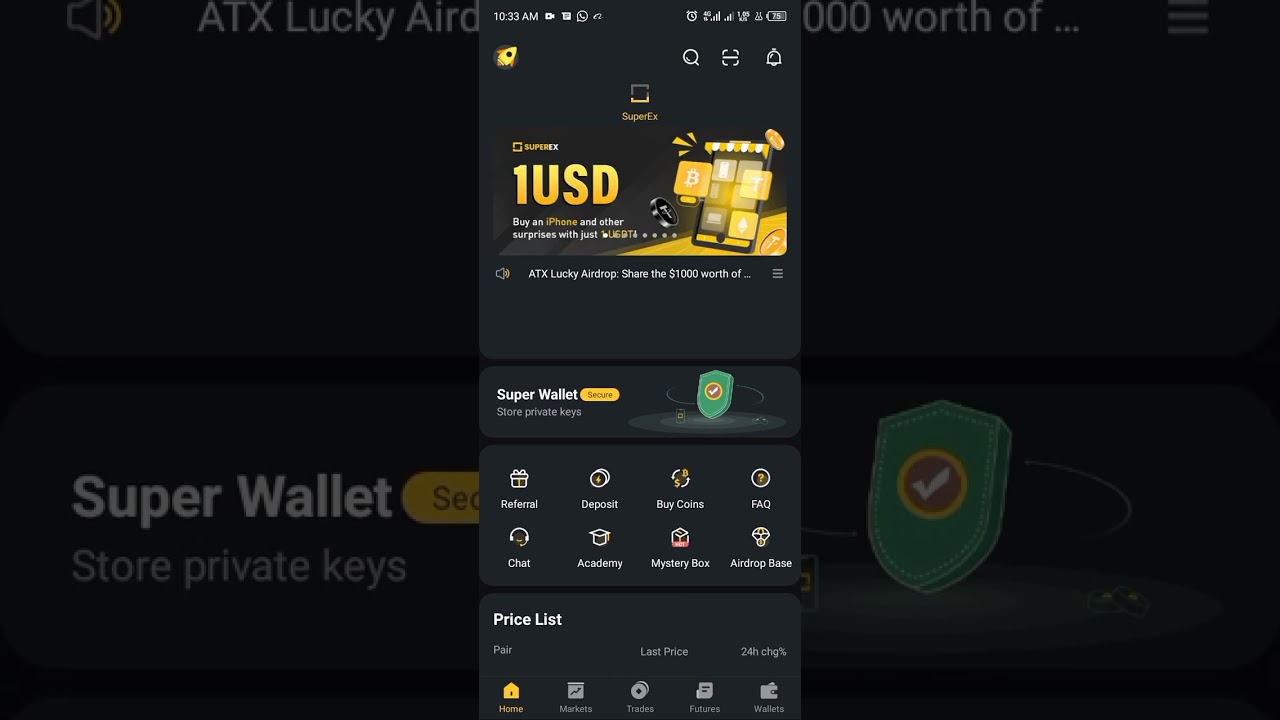 How to create SuperEx account and start unlocking your ET token