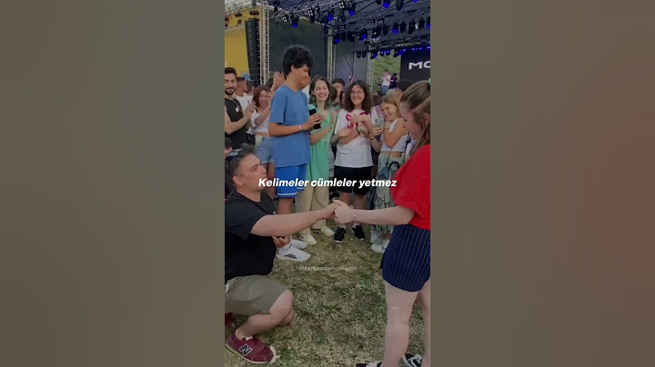 KONSERDE EVLENME TEKLİFİ 🥰
