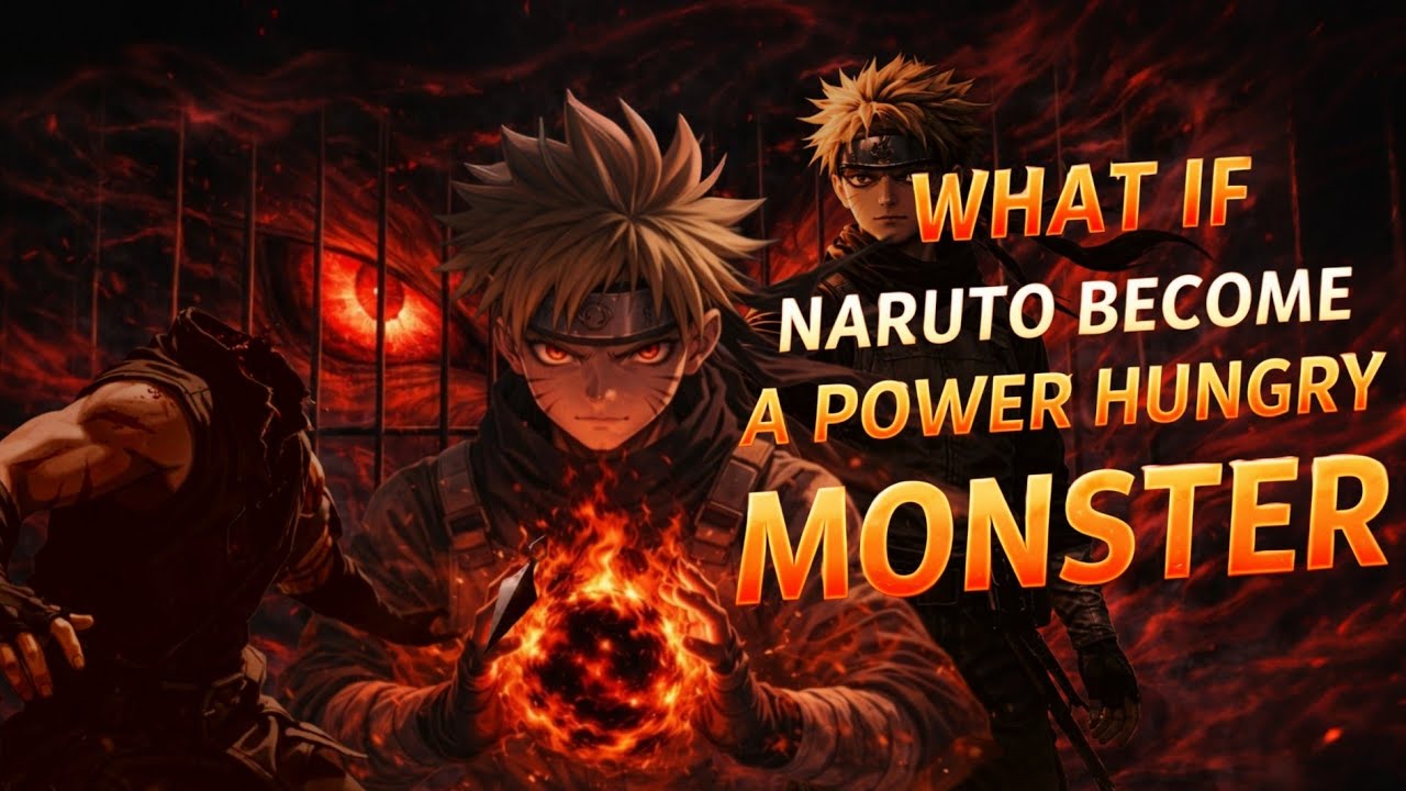 What if Naruto become Power hungry monster 