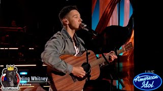 Jack Blocker Feeling Whitney Full Performance Top 14 Bottom 6 Sing Off | American Idol 2024