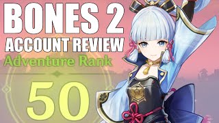 BONES 2 IS AR50! HOW MANY 5 STARS (Genshin Impact)