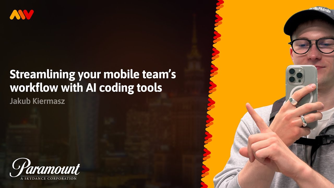 Jakub Kiermasz – Streamlining your mobile team’s workflow with AI coding tools | MOBILE WARSAW 