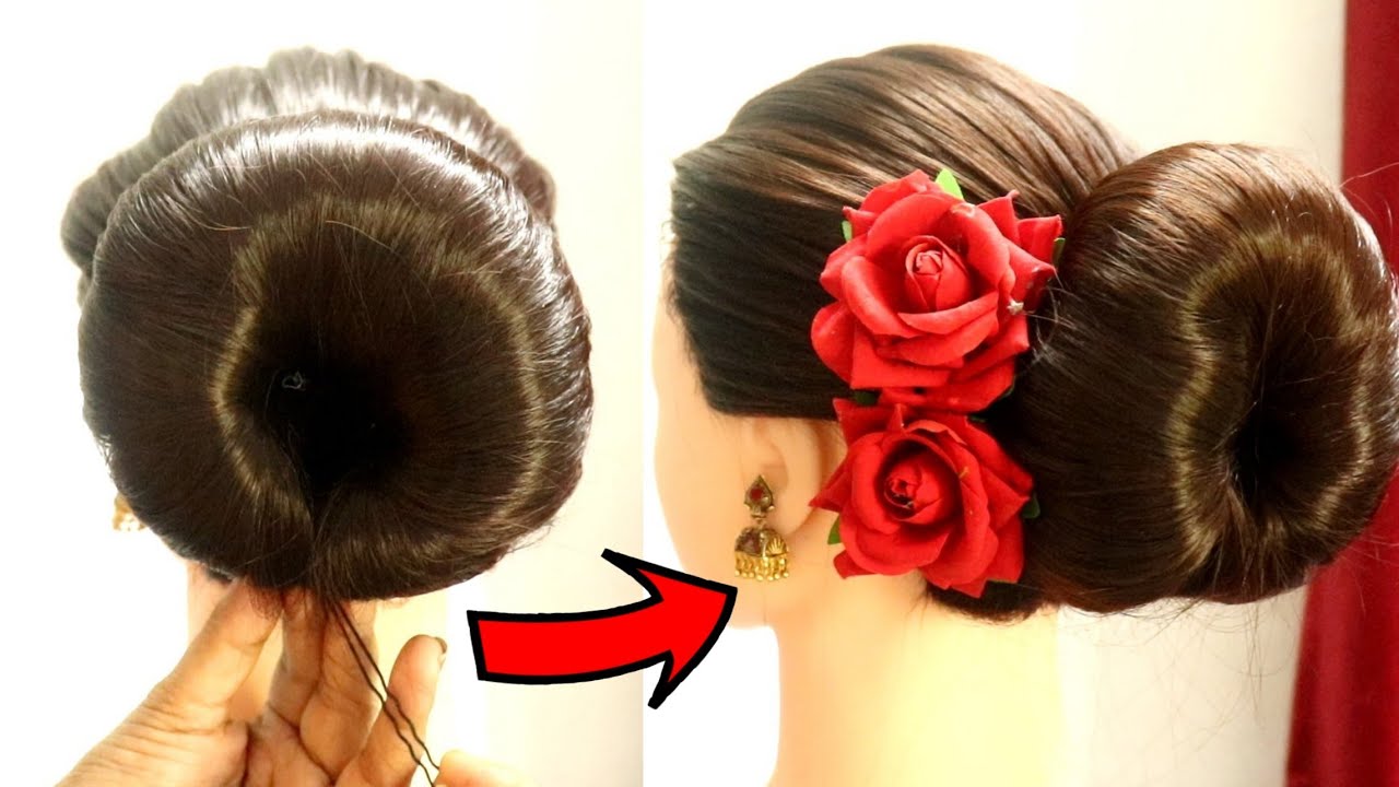 Easy 1 MINUTE Juda Hairstyle For Summer How To Make Beautiful Juda easy-1-minute-juda-hairstyle-for-summer-how-to-make-beautiful-juda
