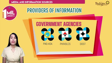 MIL Q1 Lesson 4   Media and Information Sources