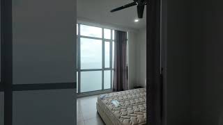 A full seaview condominium for less than USD600? Yup! #livinginpenang #batuferringhi #hometours