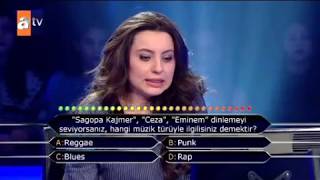 Kim Milyoner Olmak Ister? Sagopa Kajmer Ceza Ve Eminem Ile Ilgili Soru.