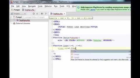 Fungsi definisi sendiri dalam bahasa pemrograman PHP