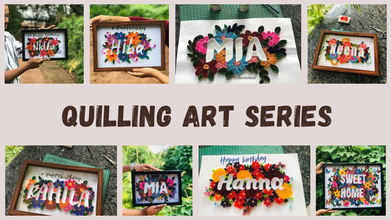 Quilling art series 🍃