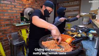 SPICY Ayam & Sotong Geprek with 3 Levels of Spiciness @ Warong Geprek