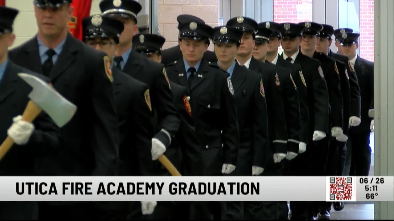 Utica Fire Academy Graduation - YouTube