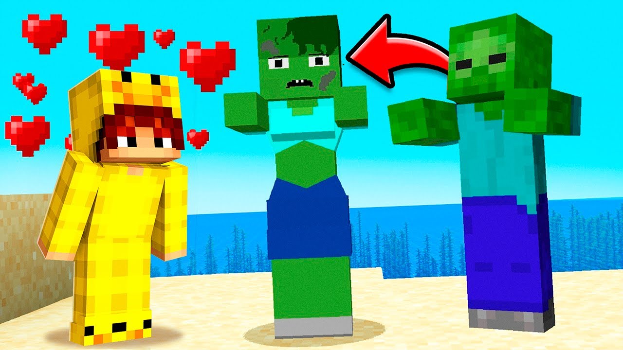 Ik VERANDERDE MOBS In MEIDEN! (Minecraft)