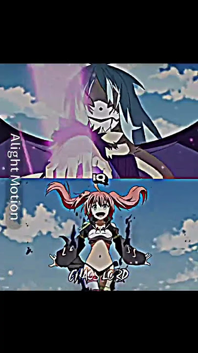 Rimuru vs Milim(Remake) #whoisstrongest #edit #anime #1v1 #animeedit