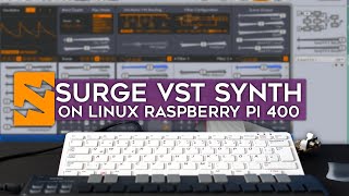 How to install and use SURGE synthesiser on Raspberry PI / Lanthan&#39;s sound set challenge