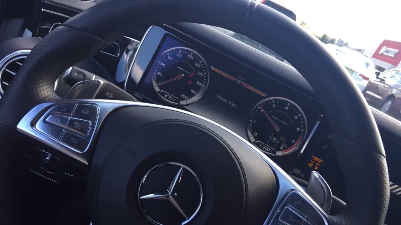 Mb S63 AMG Start up, Exhaust Sound - YouTube