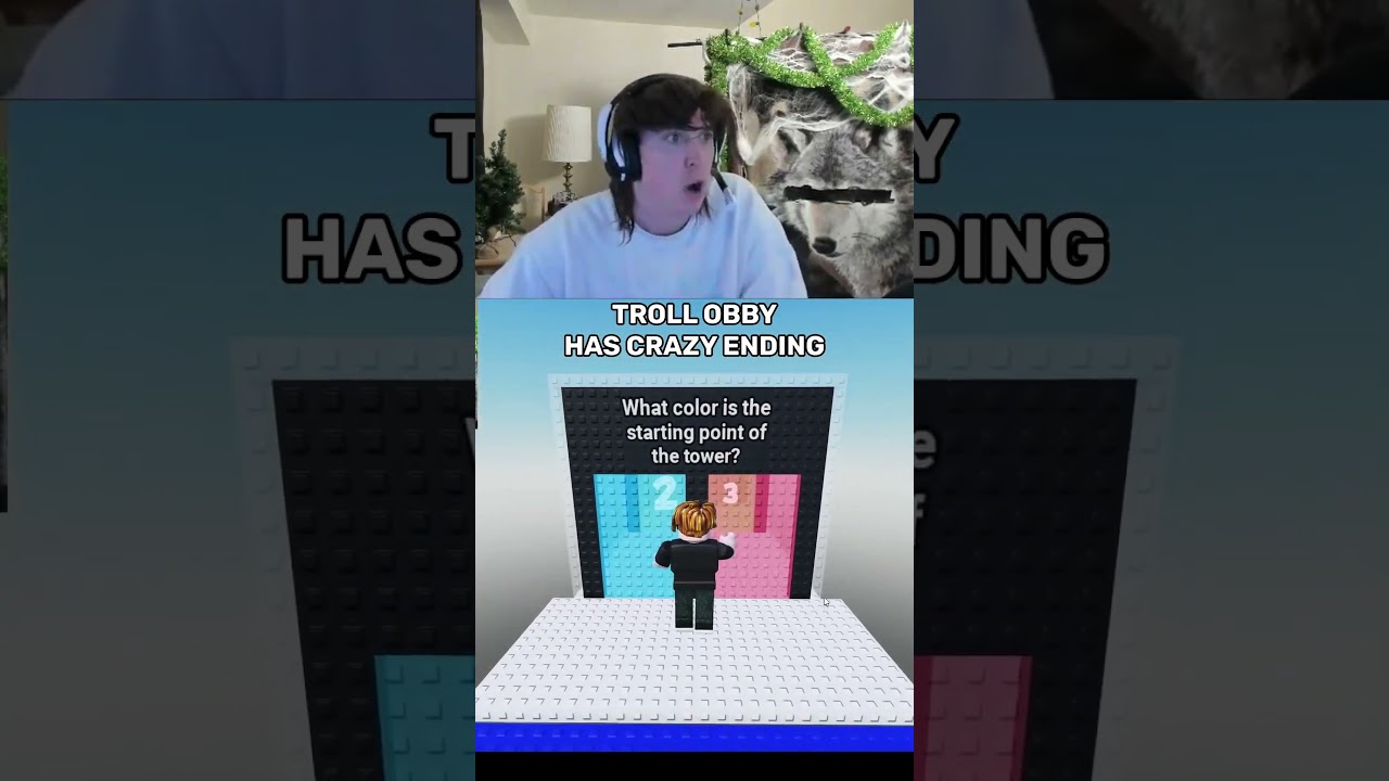 IQ TROLL Obby Has WILD Ending 🧠🧠🧠