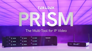 Teradek Prism | 4K Encoding & Point to Point Streaming
