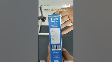 Fully automatic MRP Batch coding machine with stacker conveyor #tijprinter #inkjetprinter