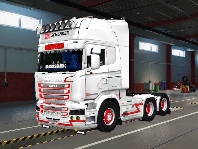 Steam Workshop::Scania DB Schenker Skin