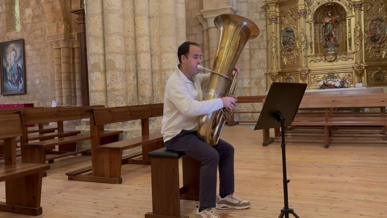 BORDOGNI Etude 1. from 43 Bel canto Studies for Tuba