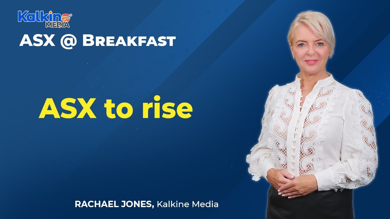 ASX to rise. RBA set to lift rates - YouTube