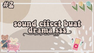 ⊱┊Sound effect buat drama sakura school simulator  free download``