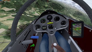 Condor The Competition Soaring Simulator - Blanik L-13 test flight