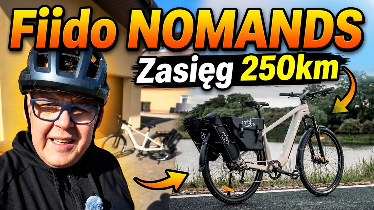 Czy Fiido NOMADS jest najlepszy? Test 250km!