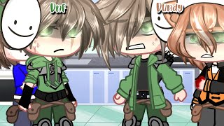 [If Dnf💚💙 and Dundy💚🧡 meet] [My au & Peaceful au] [Mcyt] screenshot 2