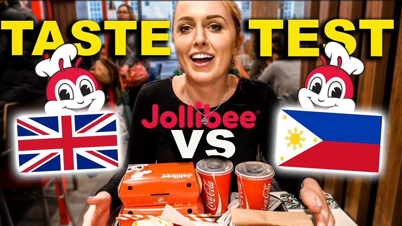 Filipino Jollibee in LONDON?! British Couples first TASTE TEST!
