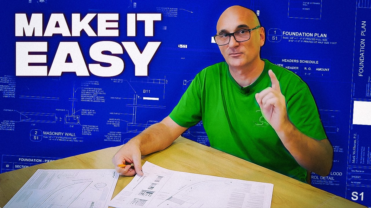 How To Read Construction Blueprints & Plans | ALL YOU NEED TO KNOW ...