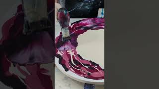 When PAINT turns into ART!!! #Art #DIYArt #ArtInspiration #ArtShorts #ArtistsOfYouTube #acrylcpour