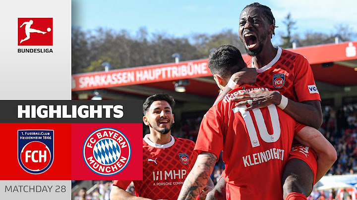 Heidenheim Comeback Stuns Bayern! | Heidenheim - FC Bayern München 3-2 | Highlights | MD 28