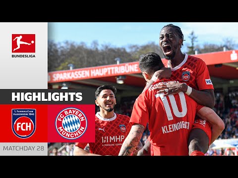 Heidenheim 1.FC Bayern Munich Goals And Highlights