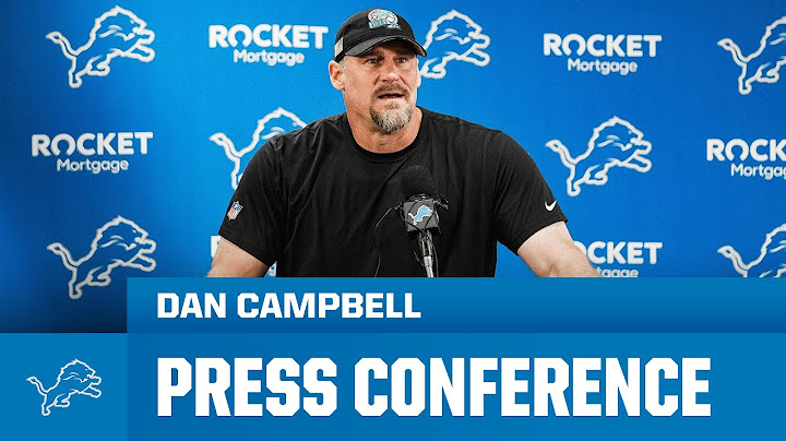 Dan Campbell Press Conference | May 30, 2025