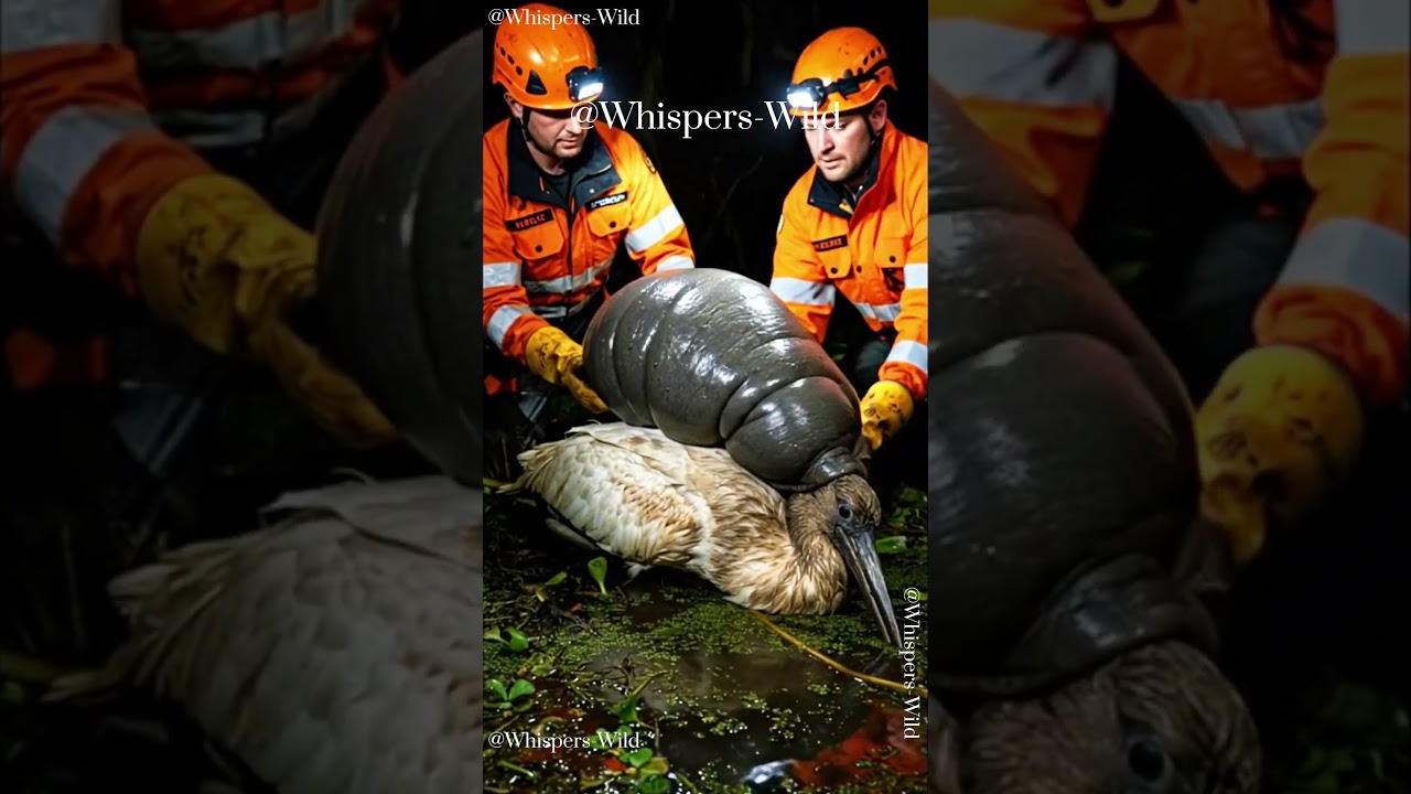 Bird Can't Fly With Giant Slug on Back - Amazing Animal Rescue and Recovery Story 