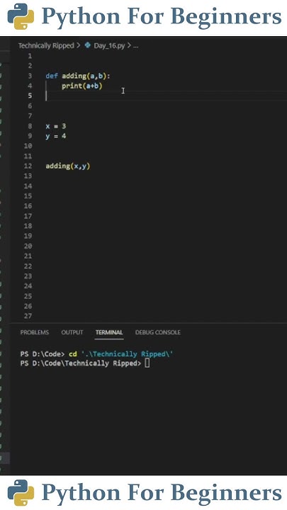 How To Use A Return Statement In Python | Python For Beginners - YouTube