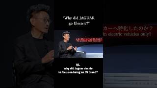 Why did Jaguar decide  to focus on being an EV brand?