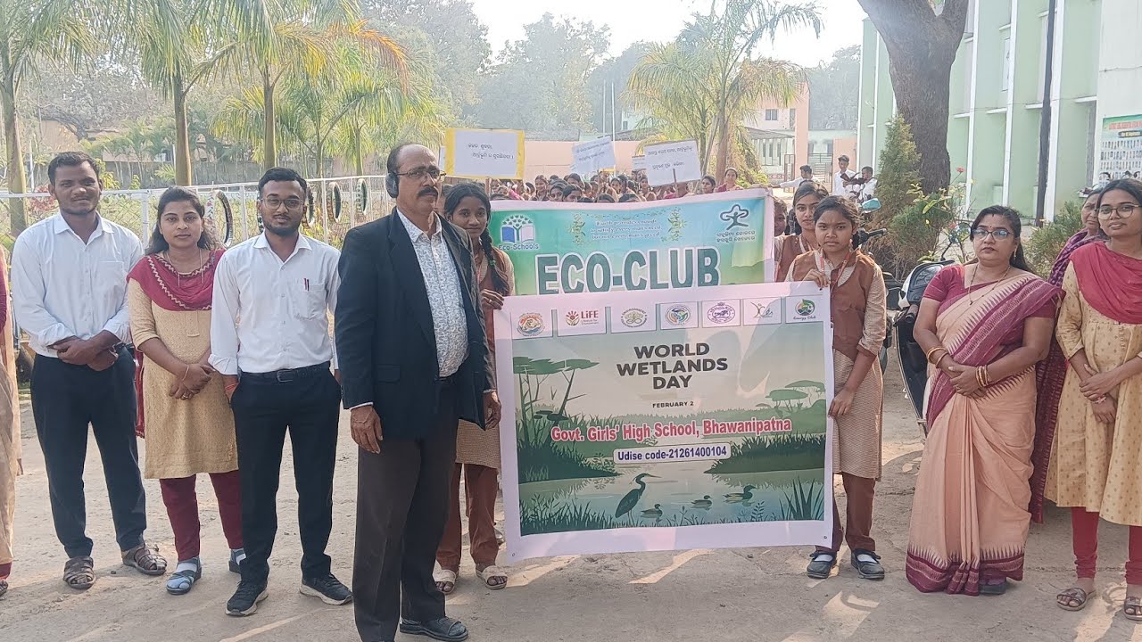 Observation of World Wetland Day l youtube short video l youtube short l ytshorts l@gghsbhawanipatna