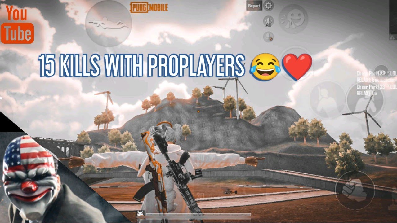 15 KILLS WITH PROPLAYERS 😂❤️Grind or Wott 