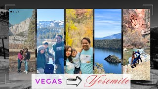 Guide to Plan a Road Trip from LAS VEGAS to YOSEMITE | Vlog 26