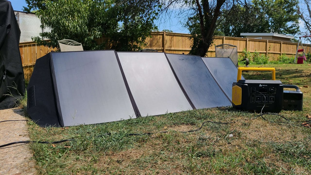 AlphaESS SP200 200W Solar Panel IP65 Waterproof Review - YouTube