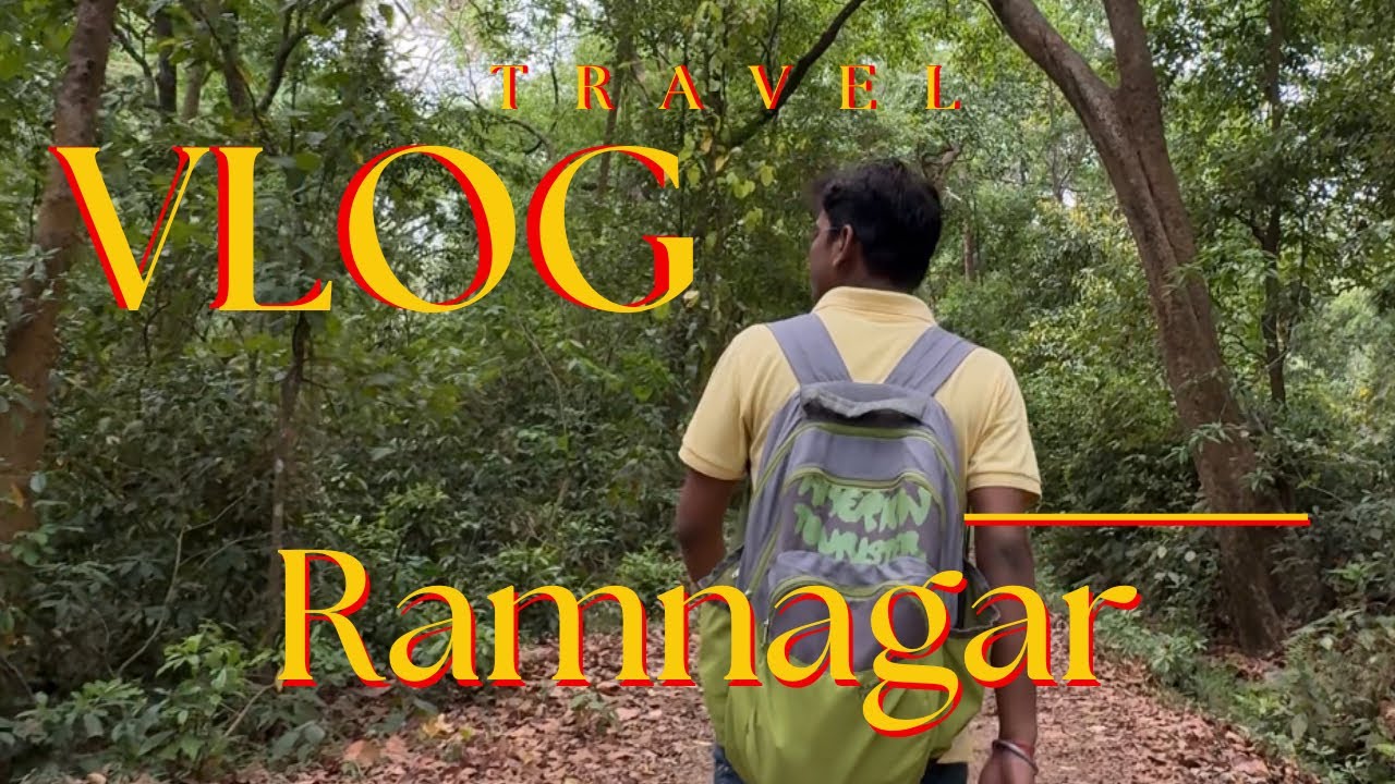 Hidden waterfall in Ramnagar 