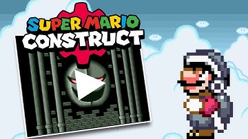 Super Mario Construct v8: Animated Custom Background Tutorial