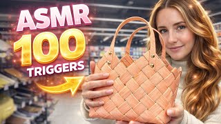ASMR 100 Triggers Public ASMR 💗 Fast Tapping, Scratching ⭐️