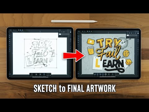 From Sketch to Final Artwork in Affinity Designer