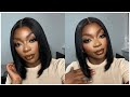 Only $118!! 🔥Glueless Blunt Cut Bob Wig Easy Install| Beginner Friendly | Ft. Alipearl Hair