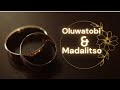 Oluwatobi  madalitsos wedding