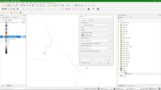 Routing pollution over the flow direction with PCRaster in QGIS